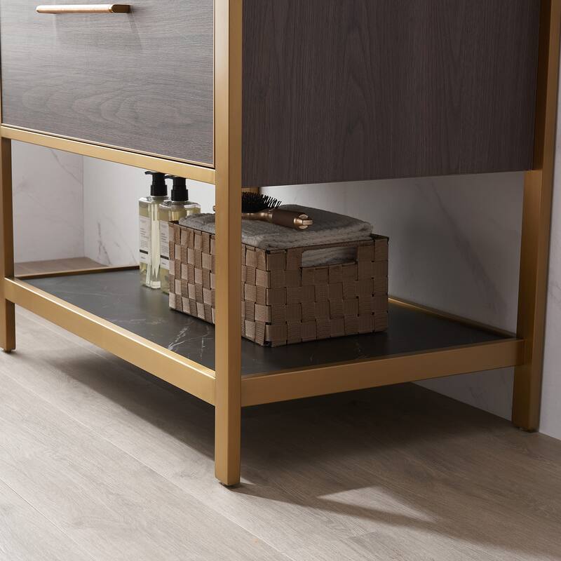 Segovia Bath Vanity with Sintered Stone Top