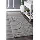 preview thumbnail 21 of 41, Brooklyn Rug Co Krista Contemporary Swirls Shag Area Rug