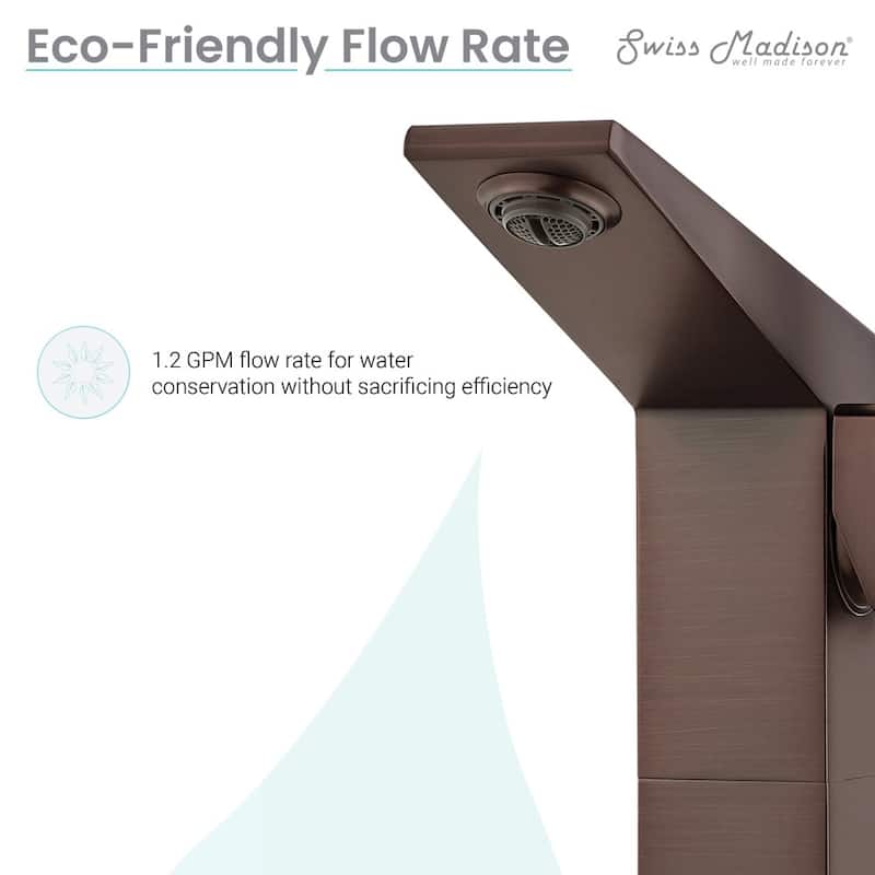 Carré 9 Single Handle Bathroom Faucet