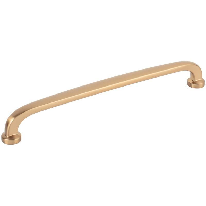 Jeffrey Alexander 410-192 Weser 7-9/16" Center to Center Handle - Satin Bronze