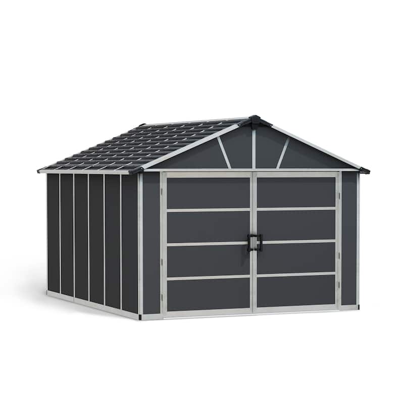 Yukon Dark Gray Garage Shed