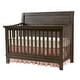 preview thumbnail 1 of 2, Taylor 57" Wide Farmhouse Convertible Crib, Dusk Gray