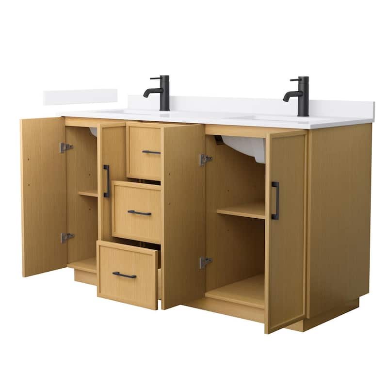 Wyndham Collection WCH7474-60D-QTZ-UNSMXX Elan TK 60" Free Standing