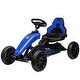 preview thumbnail 7 of 5, Blue Kids Pedal Go Kart, Adjustable Seat, Shock-Absorbing Wheels, Ages 3-8