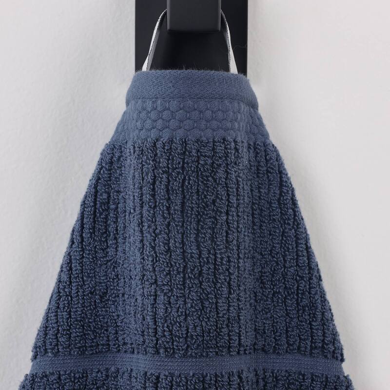 Superior Milo Smart Twist Viscose Cotton Blend Bath Towels, Set of 2