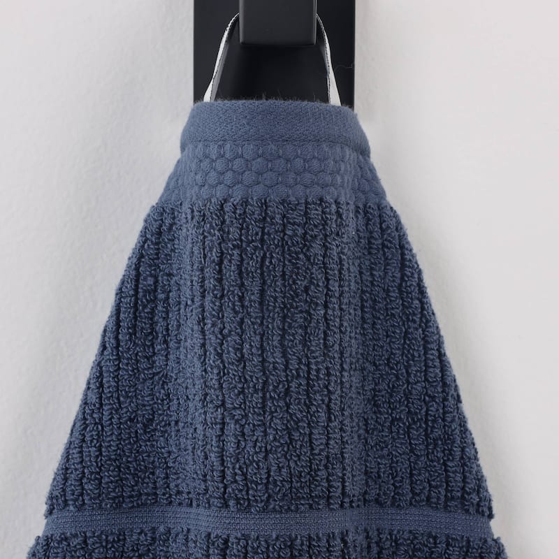 Superior Milo Smart Twist Viscose Cotton Blend Hand Towels, Set of 6