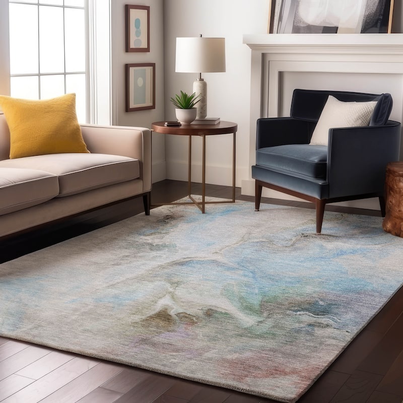 Premium Washable Super Soft Abstract Modern Mayfield Rug