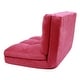 preview thumbnail 34 of 58, Loungie Microsuede 5-position Convertible Flip Chair/ Sleeper