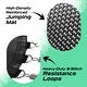 preview thumbnail 7 of 5, Machrus Moxie Pumpkin-Shaped Outdoor Trampoline Set with Premium Top-Ring Frame Safety Enclosure, 15 FT - Green Apple - 15 FT