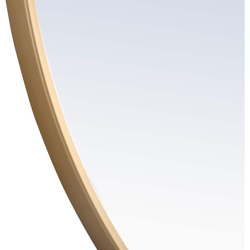 Elegant Lighting Eternity 36" Diameter Circular Metal Framed Wall