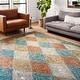preview thumbnail 20 of 21, Alexander Home Kaleidoscope Diamond Hand-Hooked Wool Rug