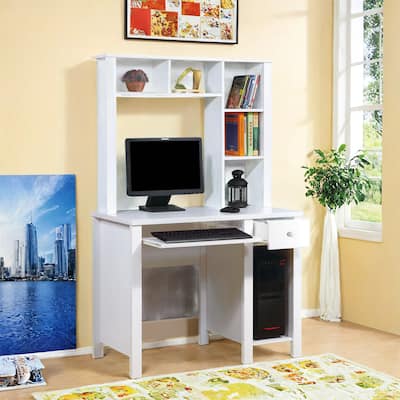39"W Student Desk with Hutch for Home Office Desk