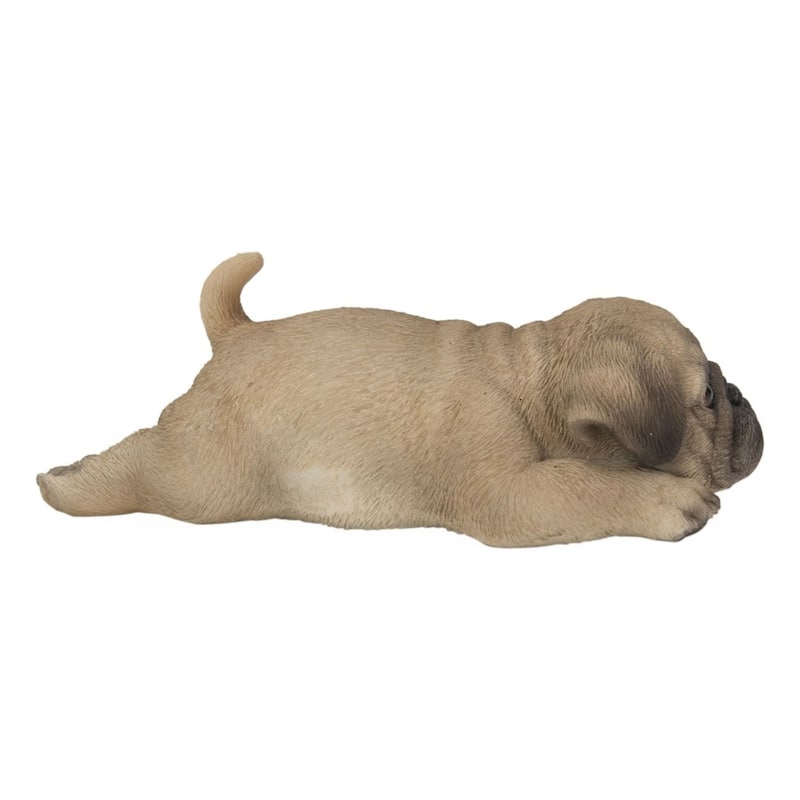 5" Pug Lying Refrigerator Magnet