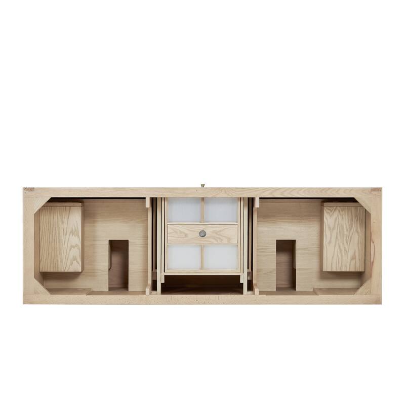 James Martin Vanities D404-V72-FENC Marigot 72" Free Standing Double