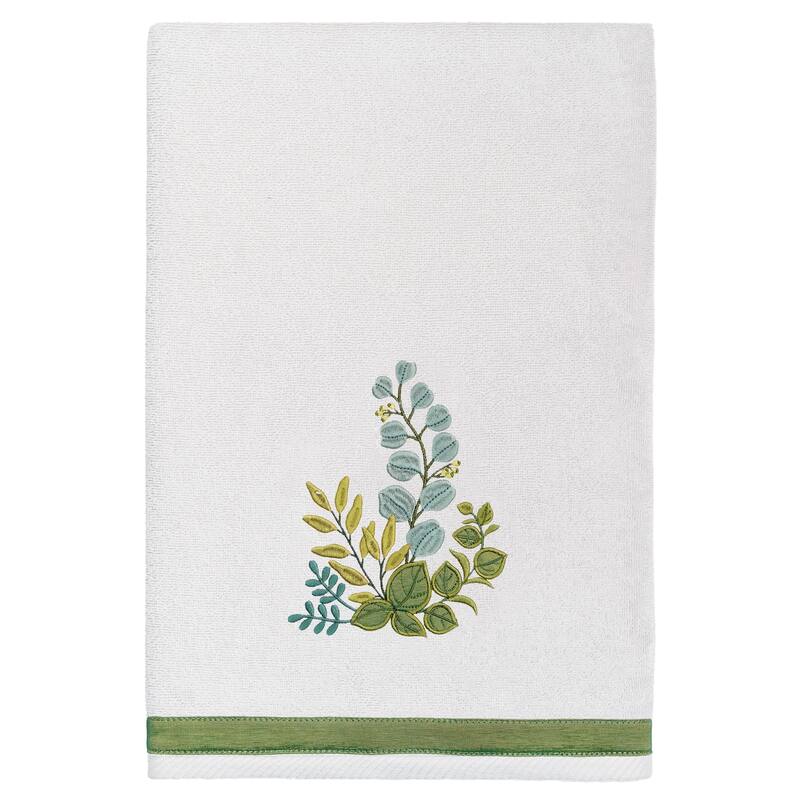 Authentic Hotel and Spa 100% Turkish Cotton Botanica 3PC Embellished Towel Set