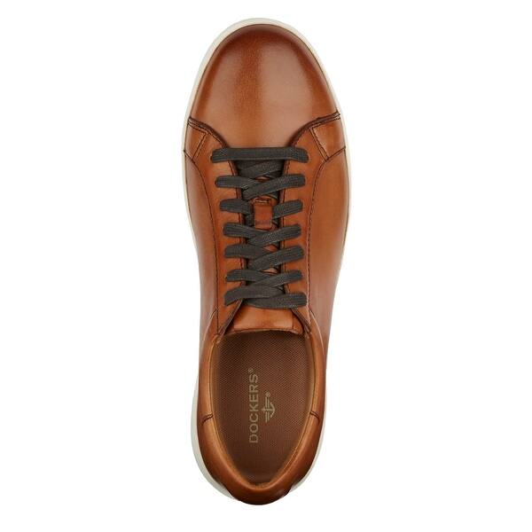 Shop Dockers Mens Gilmore Leather Casual Fashion Sneaker Shoe