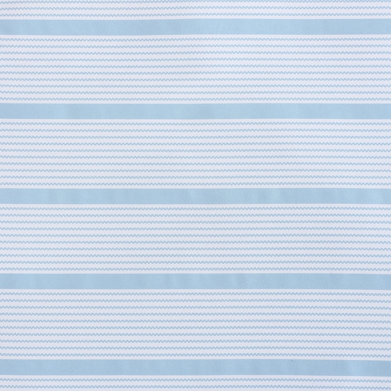 Nautica Chambray Waves Reversible Blue Comforter Set