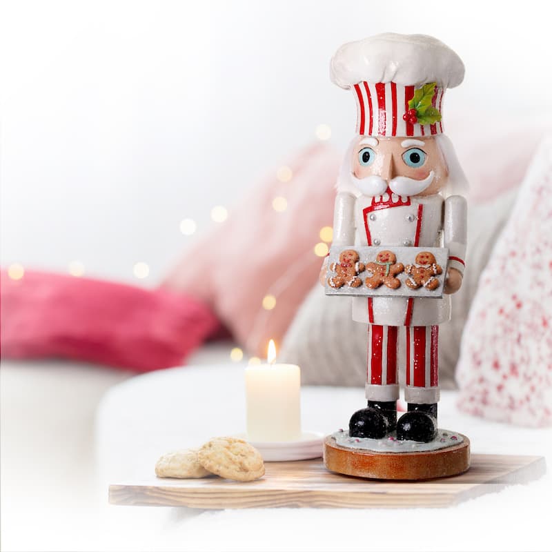 15" Resin Baker Nutcracker