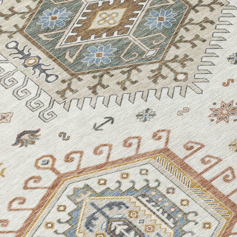 Machine Washable Indoor/ Outdoor Global Akron Chantille Rug