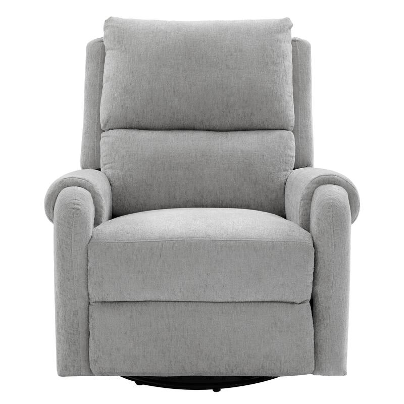 Manual Recliner Massage Recliner Chair Nursery Recliner Chair Swivel Rocker Recliner Sofa with a Side Storage Pocket