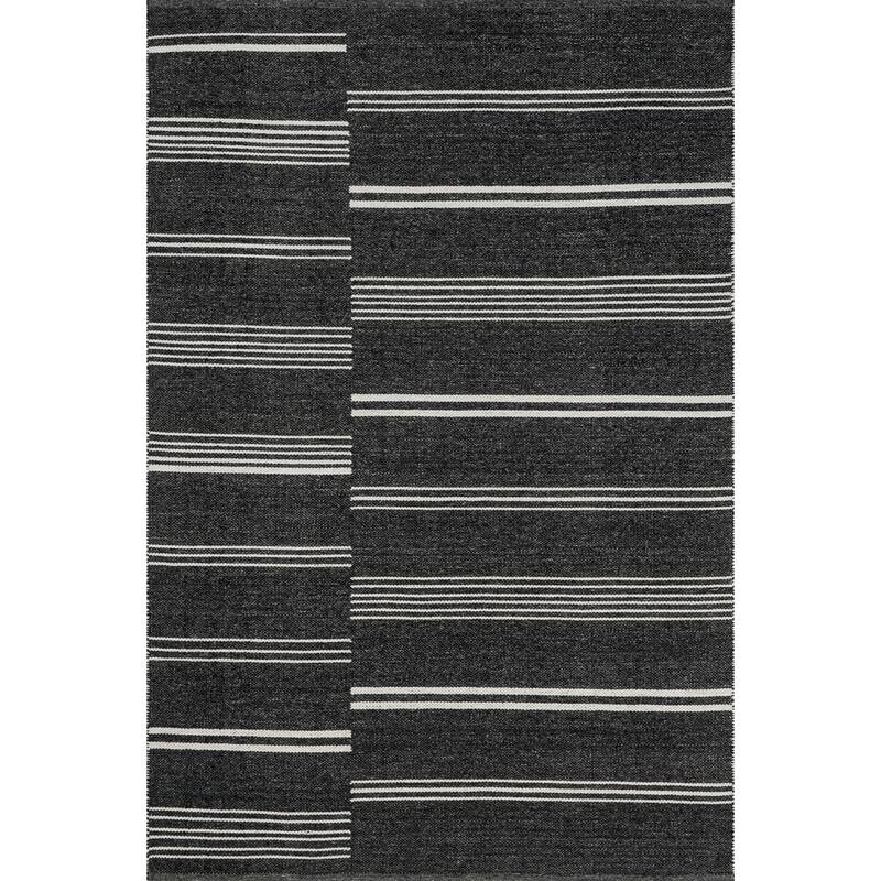 Birchwood Reversible Striped Wool Area Rug