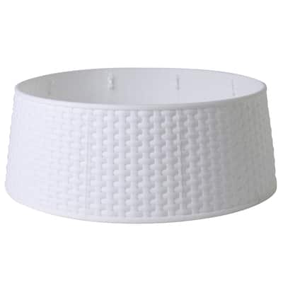 21" Rattan Pattern Medium Christmas Tree Collar