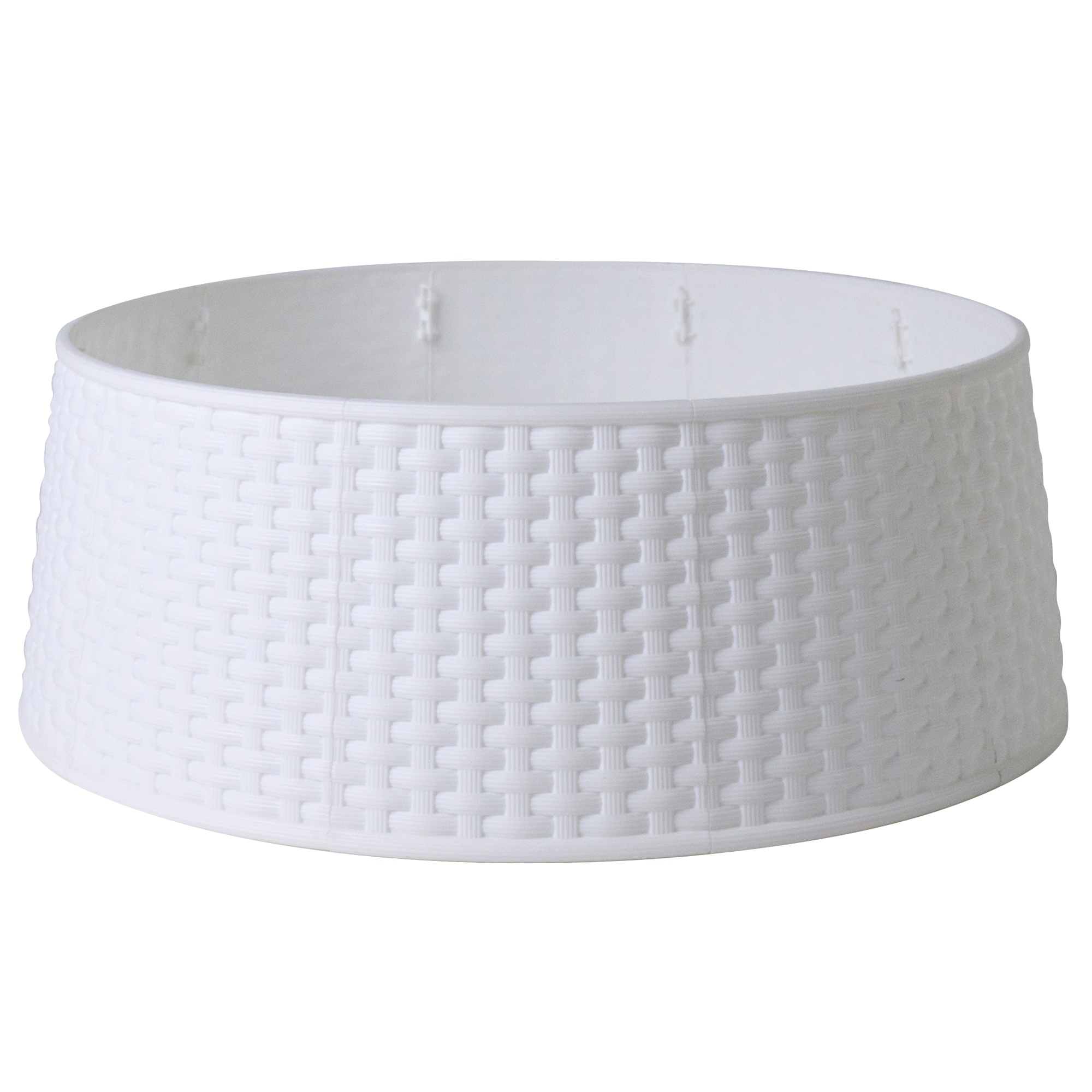 21" Rattan Pattern Medium Christmas Tree Collar