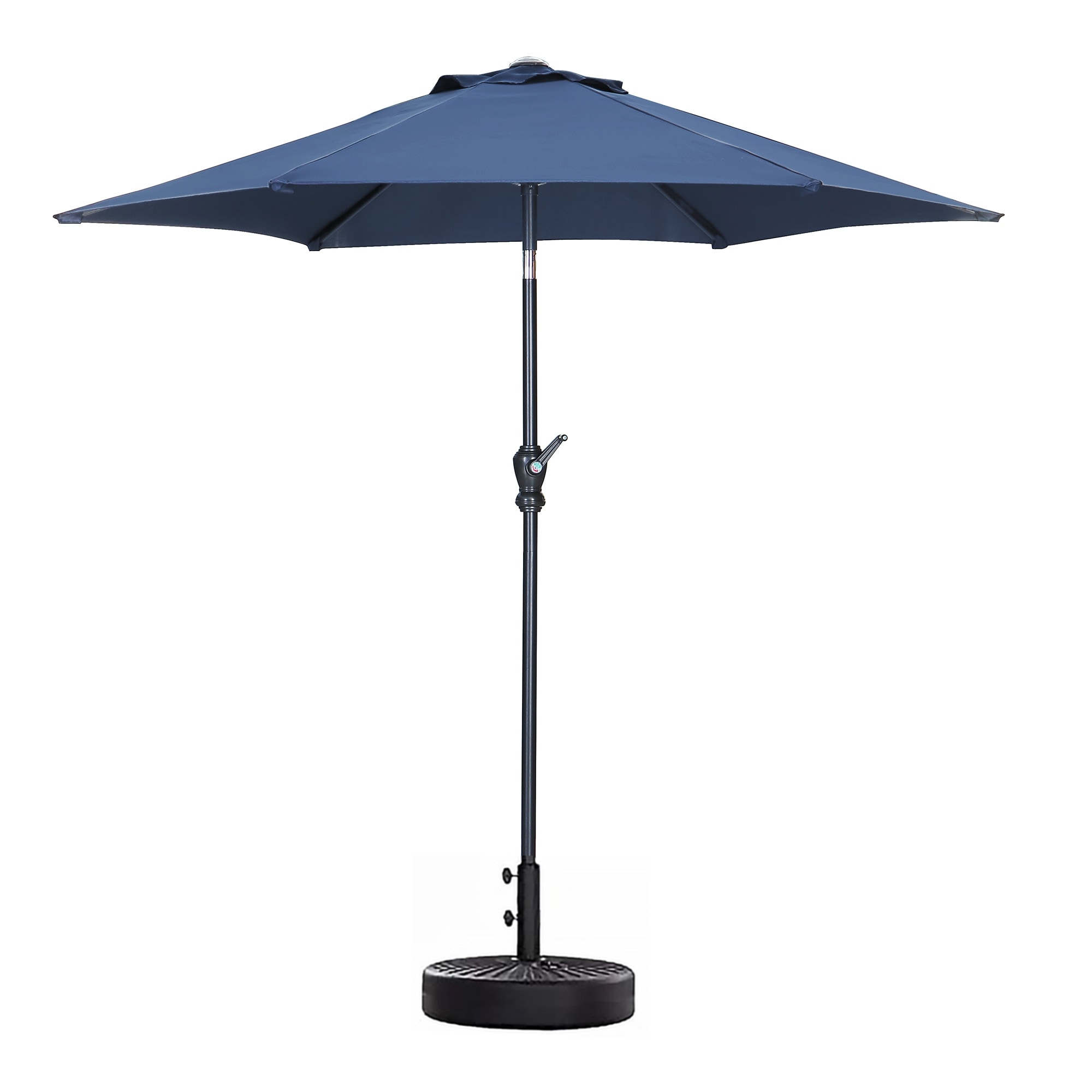 Ainfox 7.5ft Patio Umbrella with Base Outdoor Umbrella