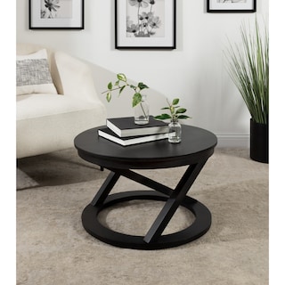 Kate and Laurel Aja Wood Coffee Table - 26x26x16