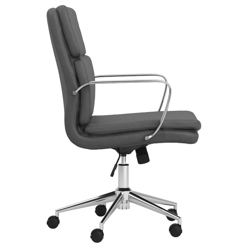 Ximena Upholstered Adjustable Mid Back Office Chair