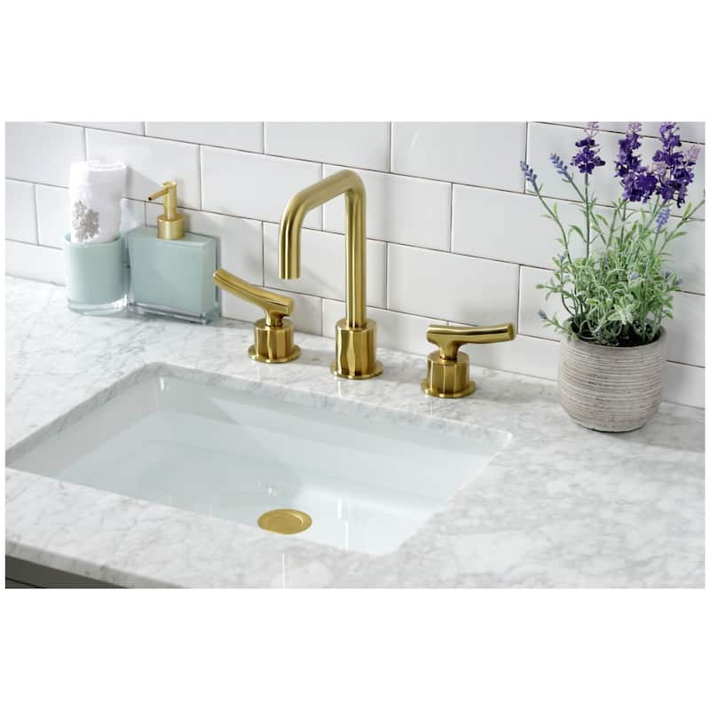 Kingston Brass KS145.TKL Hallerbos 1.2 GPM Widespread Bathroom Faucet