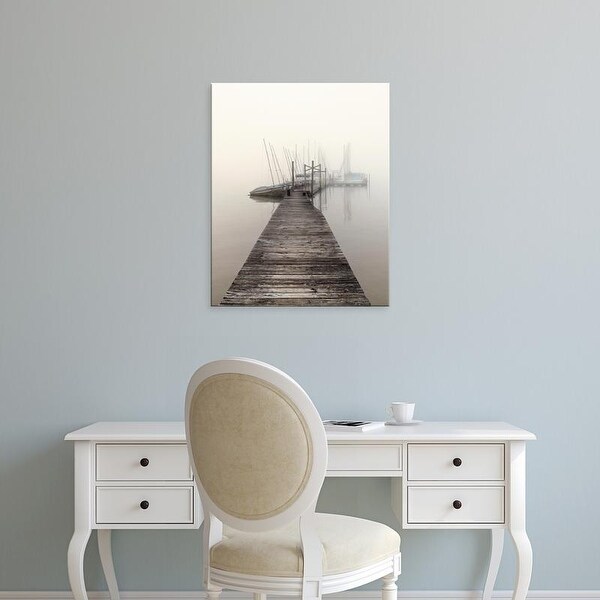 Shop Easy Art Prints Nicholas Bell's 'Harbor Fog' Premium ...