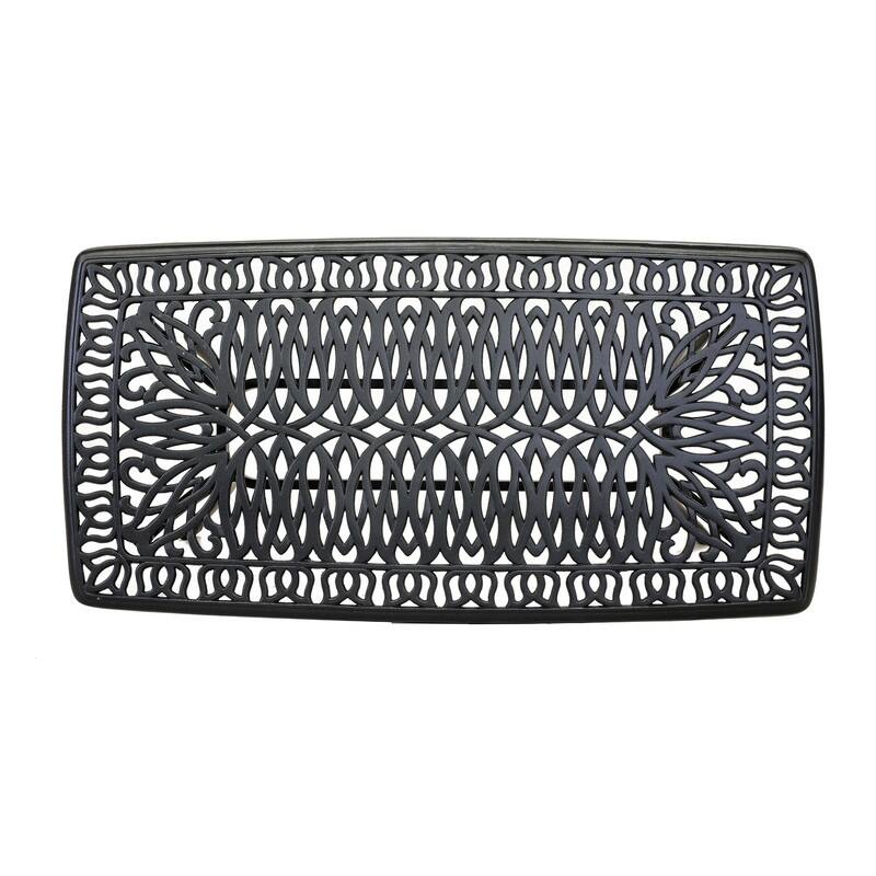 Havenside Home Saybrook Cast Rectangle Coffee Table