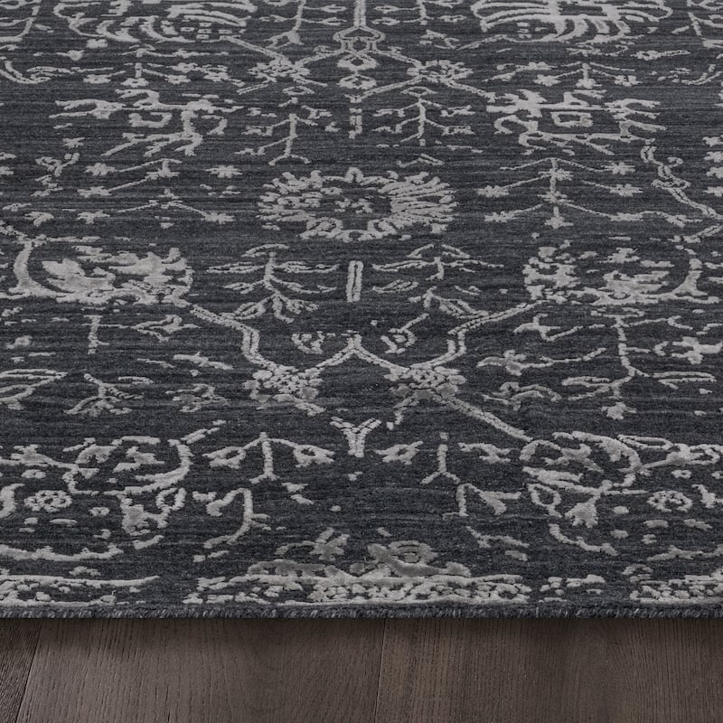 Ben Soleimani Abra New Zealand Wool and Viscose Hand-Knotted Rug
