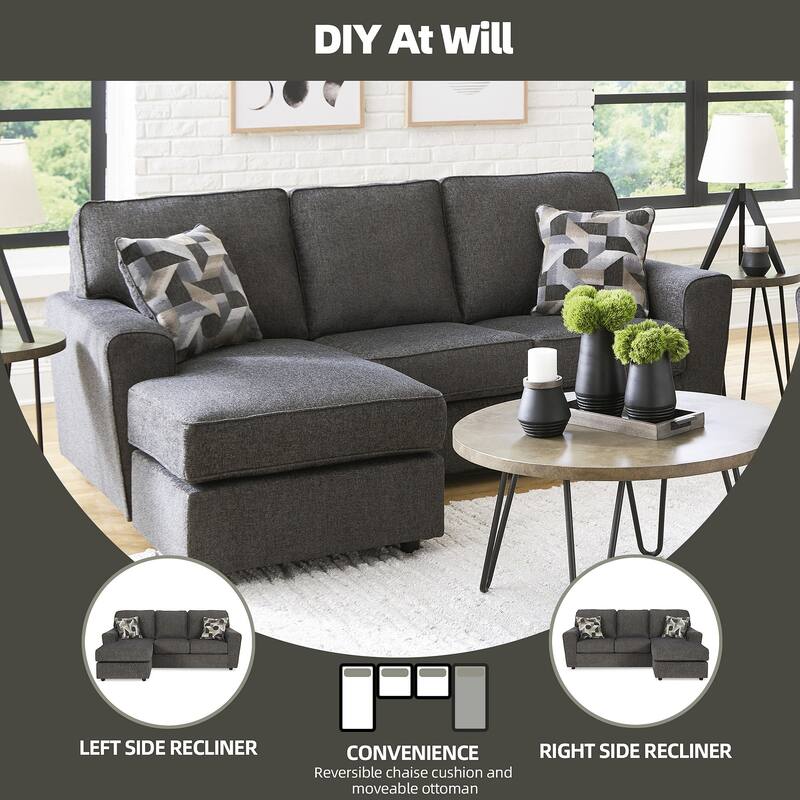 Signature Design by Ashley Cascilla Reversible Sofa Chaise