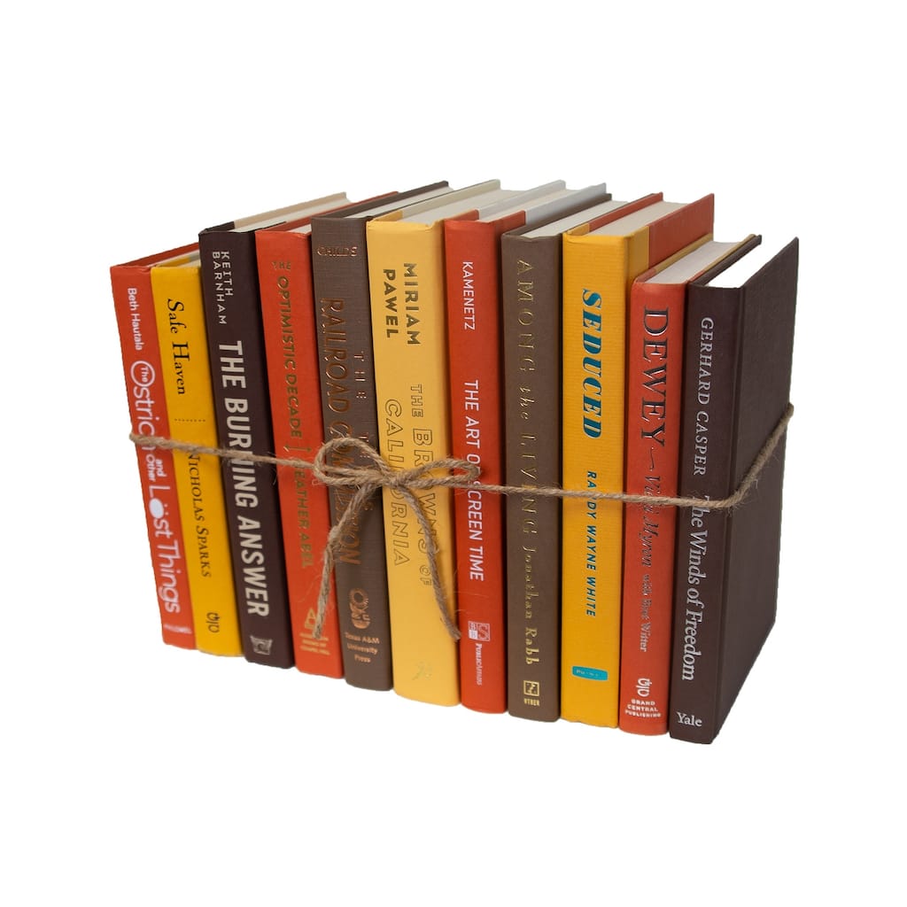 Books Yellow Decorative Accessories: Harvest ColorPak