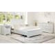 Option White Queen 6 drawer set