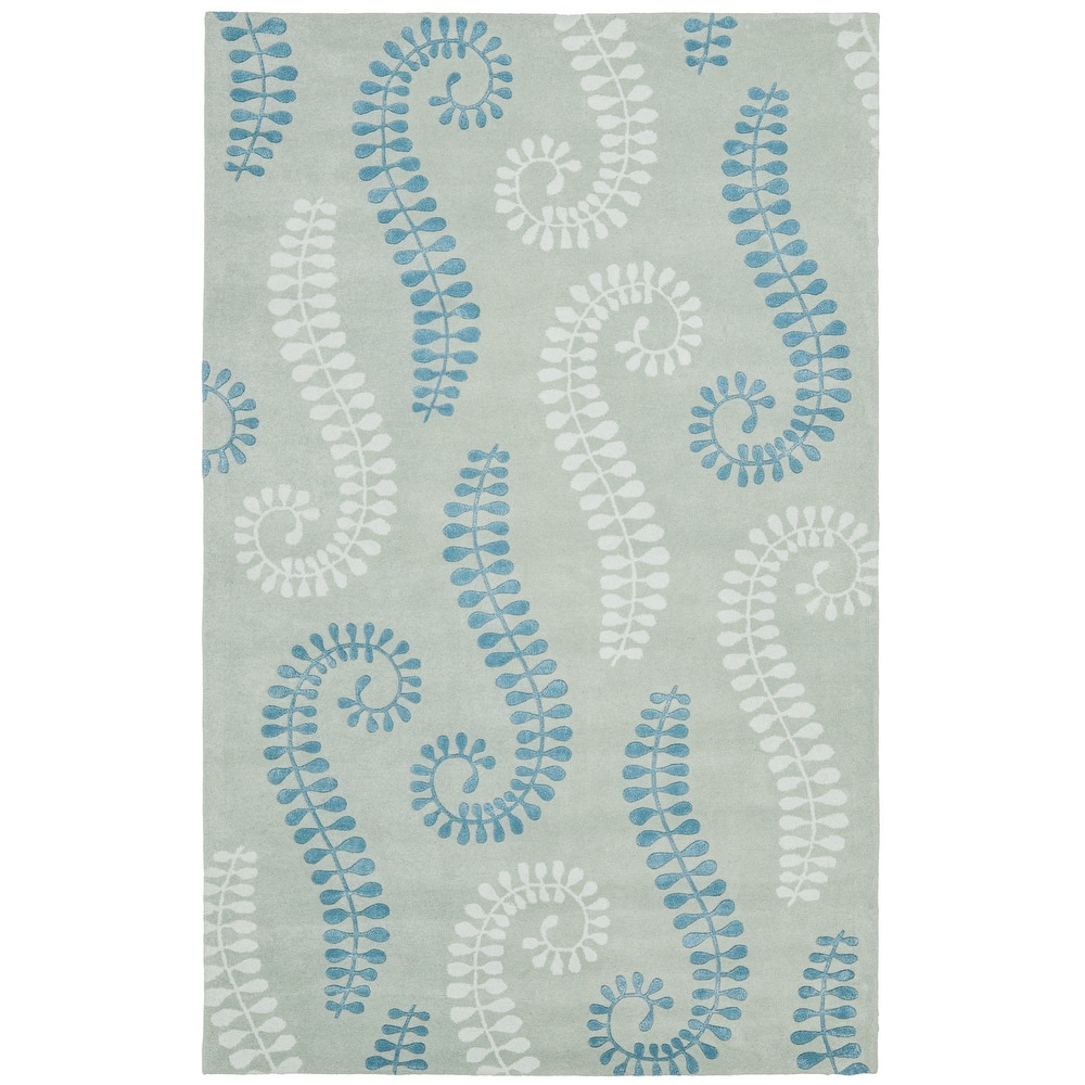 SAFAVIEH Handmade Capri Mist Modern Wool Rug