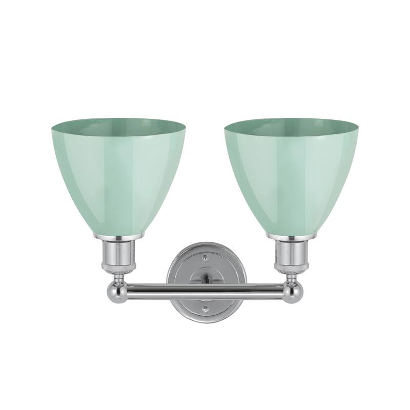 Innovations Lighting Plymouth Dome - 2 Light 17" Bath Vanity Light