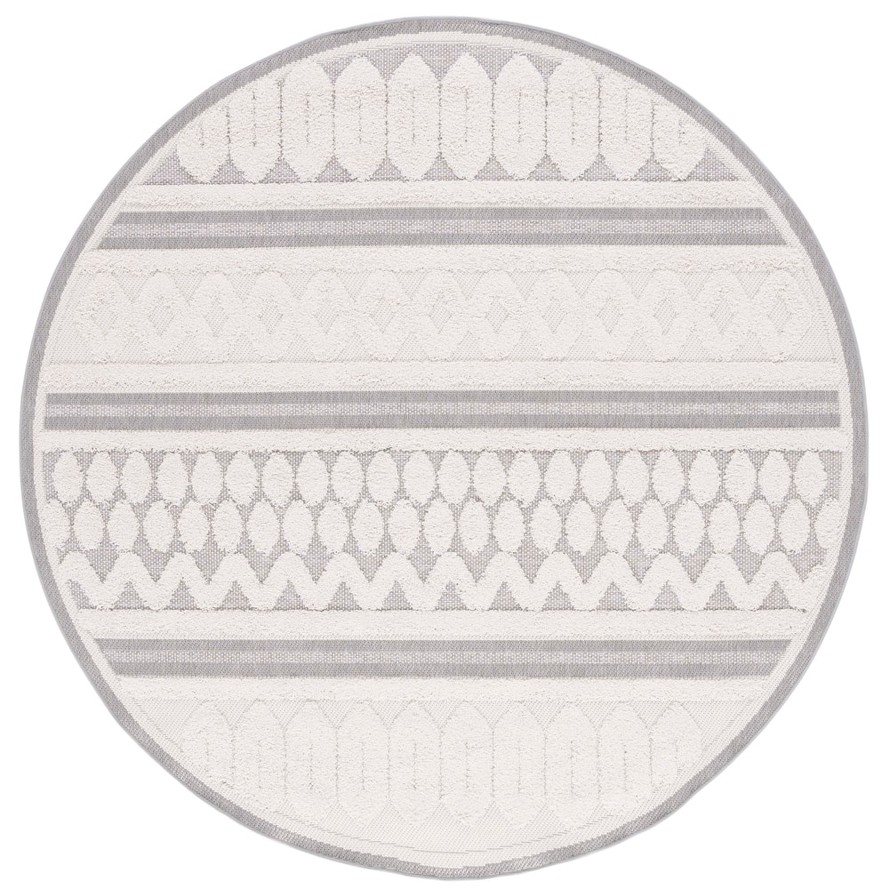 SAFAVIEH Cottage Nurdogan Indoor/ Outdoor Moroccan Boho Rug