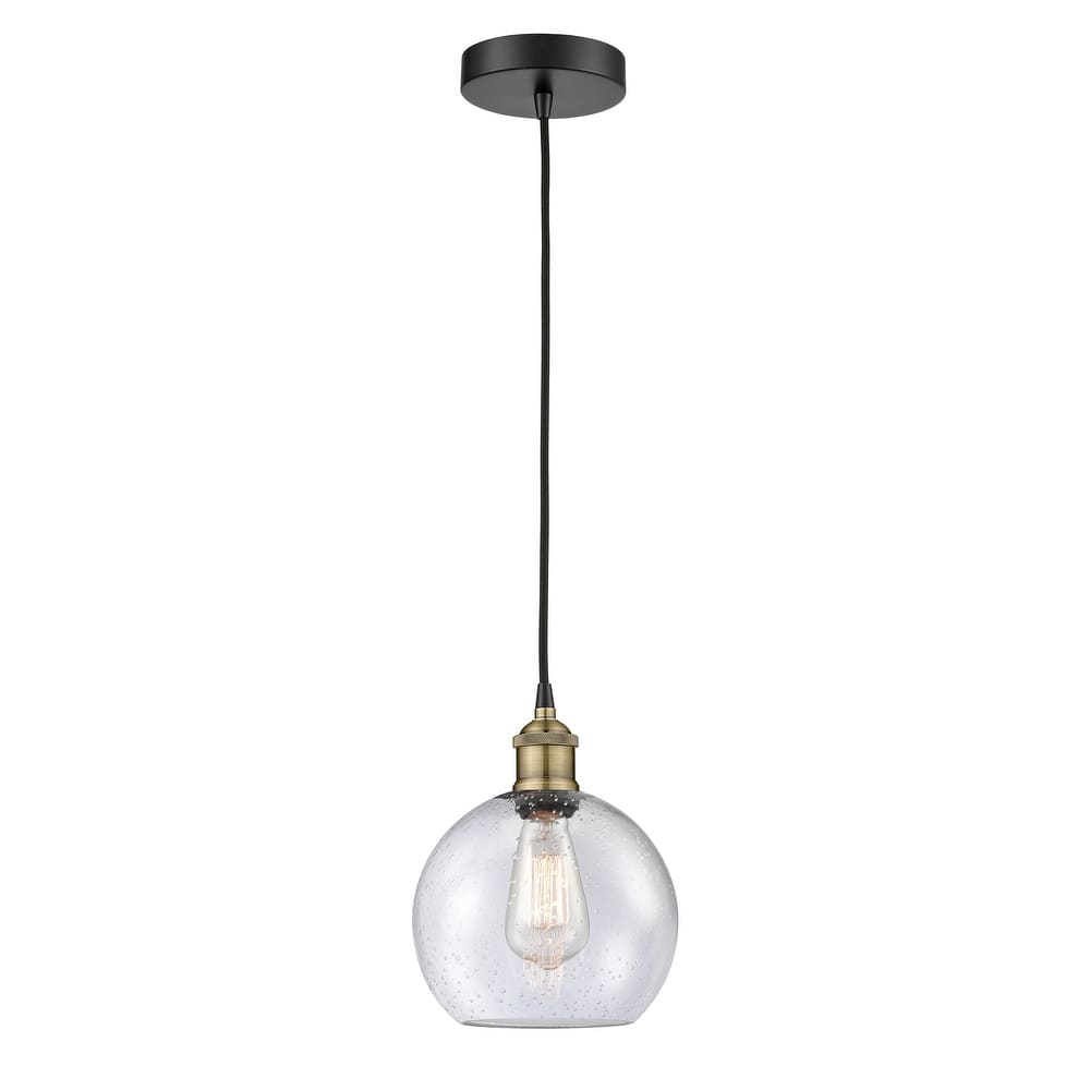 Innovations Lighting Athens - 1 Light 8" Cord Hung Mini Pendant
