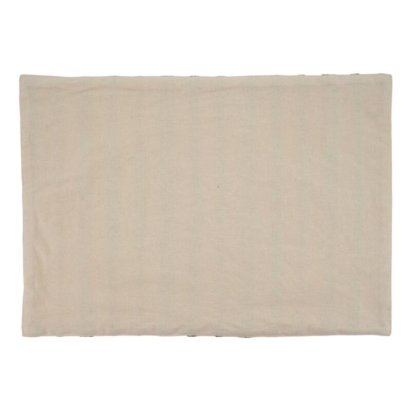 Placemats With Stripe Weave Design (Set of 4)