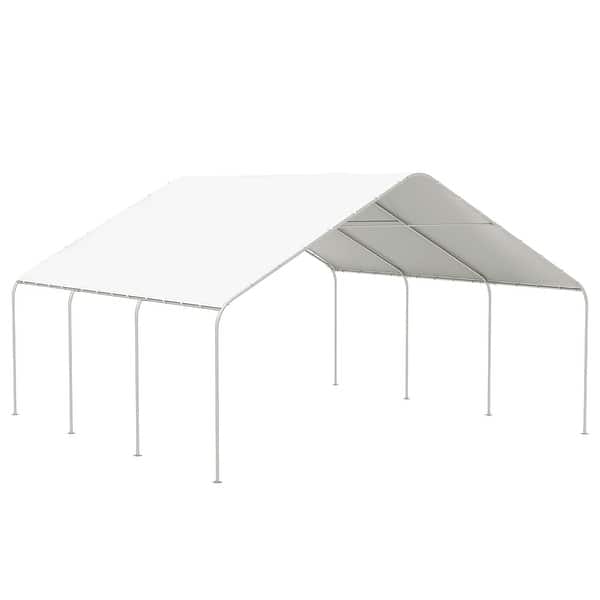 Outsunny gereedschapsschuur, tuinhuis, metalen tuinkast, waterdicht