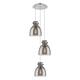 Option Polished Nickel / Light Smoke