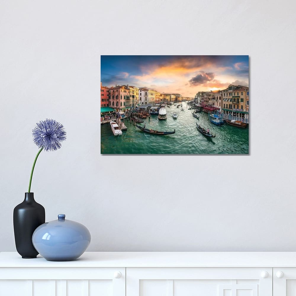 iCanvas "The Grand Canal in Venice, Italy" by Jan Becke Canvas Print