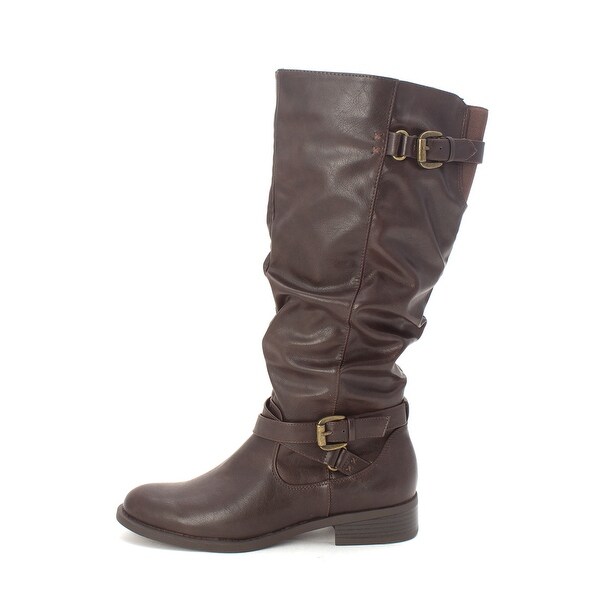 white mountain mid calf boots
