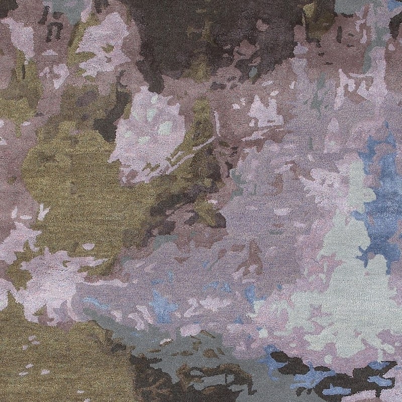 HomeRootsAbstract Industrial Rectangle Area Rug