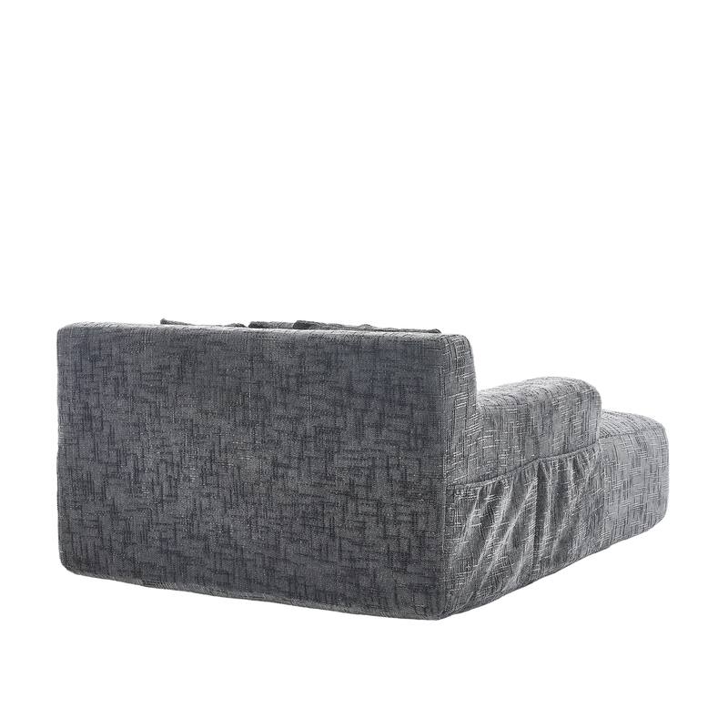 Lazy Sofa Chaise longue Armchair with three pillows and armrestsSleeping Sofa Bed Living RoomBedroomBedroomStudy Chair Bed
