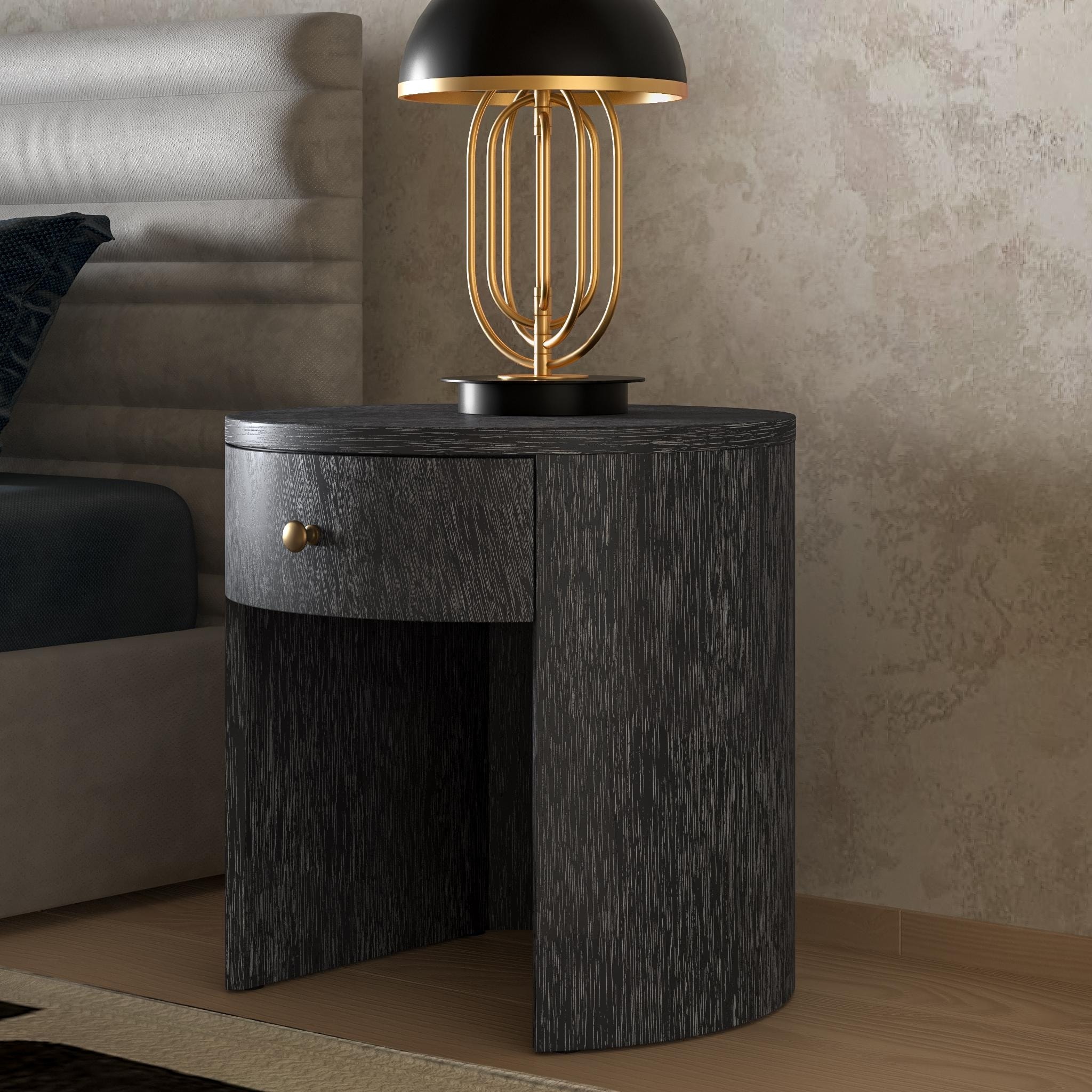 NPD Furniture Watkins Round Side/ End Table