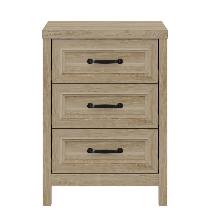 3 Drawer Dresser for Bedroom - Natural